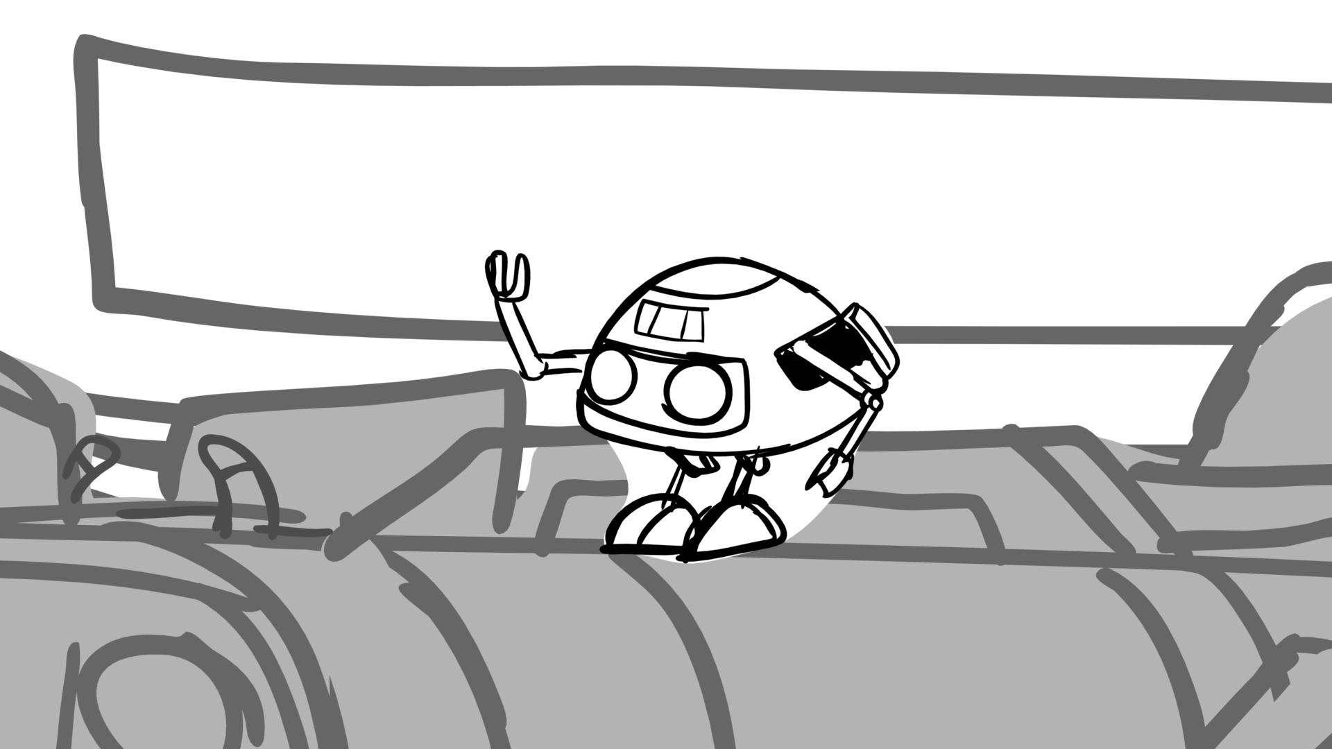 Fun with Nubs — Ep. 108, lámina 203, storyboard by Melissa Ballesteros